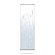 Inhabit Cattails Slat Hanging Panel in Ice