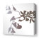 Inhabit Morning Glory Stretched Wall Art in White