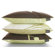 Inhabit Sprout Throw Pillow in Chocolate