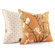 Inhabit Ailanthus Throw Pillow in Sunshine