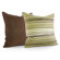 Inhabit Rain Throw Pillow in Grass