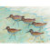 Betsy Drake Interiors Coastal Sandpipers Outdoor Wall Hanging
