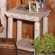 Rustic Natural Cedar Furniture Nightstand without Drawer