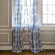 John Robshaw Lapis Sheer Window Panel