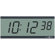 Pyramid 3" 6 Digit LCD Wireless Battery Powered Clock