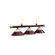 RAM Gameroom Products 3 Light Billiard Light