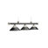 RAM Gameroom Products 3 Light Billiard Light
