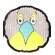 Happy Tails Bird Disk Dog Toy