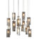 Light In Art by Shimal'e Peleg Drops 25 Light Chandelier
