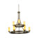 Kalco Espille 9 Light Chandelier