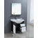 Legion Furniture 30" Single Bathroom Vanity Set in Espresso and white