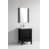 Legion Furniture 23.5" Single Bathroom Vanity Set with Mirror in Espresso
