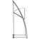 Alba Mobile Magazine and Literature Display Rack