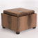 Home Loft Concept Andrea Faux Croc Tray Top Storage Cube Ottoman