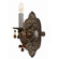 Crystorama Sutton  Wall Sconce in Venetian Bronze