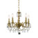Crystorama Mirabella 5 Light Mini Chandelier