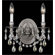 Crystorama Mirabella Wall Sconce in Pewter