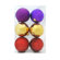 International Art Enterprise Co. LTD Jewel Ball Ornament (Set of 6)