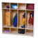 Wood Designs Four Section Locker