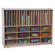 Wood Designs Tip-Me-Not Twelve Tray Portfolio Storage Center