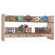 Wood Designs Ten Tray Wall Locker and Storage Unit