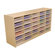 Wood Designs Storage Unit with 3" 30 Letter Trays