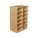 Wood Designs Storage Unit with 5" 12 Letter Trays