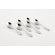 Knork 6-Piece Bouillon Spoon Set