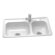 Lyons Industries Deluxe 33" x 19" Kitchen Sink