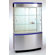 Tecno Display Optimal Visual Impact Curved Wall Display Case - Brushed Silver Frame