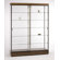 Tecno Display 60" Wall Display Case with Divider