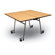 Midwest Folding Products 29" x 60" x 60" Square Mobile Table Unit