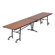 Midwest Folding Products 29" x 72" x 30" Rectangular Mobile Table Unit