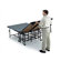 Midwest Folding Products 24" x 4' x 8' Mobile Stage with Hardboard or Polypropylene Deck