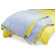 True Modern Starburst Bedding Collection in Brown and Blue