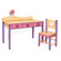 Room Magic Magic Garden 24" W Writing Desk and Chair Set