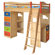 Room Magic Boys Like Trucks Twin Bunk Bed with Desk and Storage