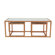 Allan Copley Designs Grace 3 Piece Coffee Table Set