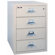 Fire King 31" W Three-Drawer Lateral File
