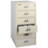 Fire King 6-Drawer Card, Check and Note File