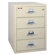 Fire King 31" W Four-Drawer Lateral File