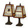 The Memory Company NFL 14" Art Glass Table Lamp