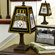 The Memory Company NFL 14" Art Glass Table Lamp