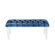 Sunpan Modern Glamour Faux Velvet Bench