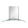 Whirlpool 30" Convertible Wall-Mount 400-CFM Glass Canopy Hood