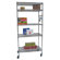 Trinity Five Tier NSF Shelving Rack in Chrome