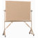 AARCO Reversible Natural Pebble Grain Cork Bulletin Board