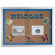AARCO Enclosed Bulletin Board with Frame and Sliding Doors