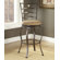 Hillsdale Furniture Brookside Bar Height Glass Bistro Table with Marin Stools