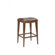 Hillsdale Furniture Riverton Backless Stool in Distressed Rustic Cherry